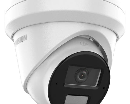 Hikvision DS-2CD2383G2-LI2U, 8MP Turret, Smart Hybrid Light, AcuSense, PoE, micro SD slot, Microfoon