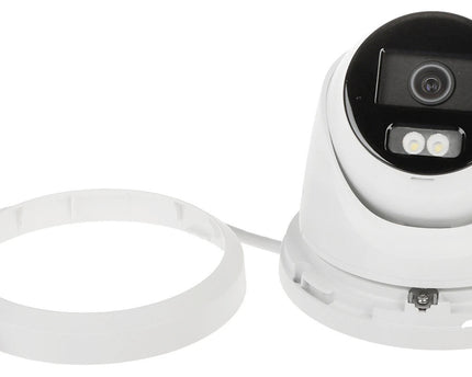 Hikvision DS-2CD2383G2-LI2U, 8MP Turret, Smart Hybrid Light, AcuSense, PoE, micro SD slot, Microfoon