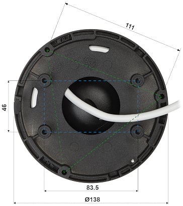 Hikvision DS-2CD2386G2H-IU 8MP Acusense Darkfighter SD-slot PoE IR-Led Microfoon Black