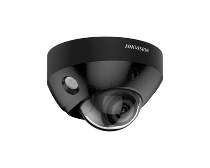 Hikvision DS-2CD2546G2-IS 4MP Mini dome SD slot PoE IR-Led Microfoon Black