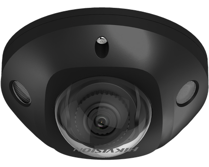 Hikvision DS-2CD2546G2-IS 4MP Mini dome SD slot PoE IR-Led Microfoon Black
