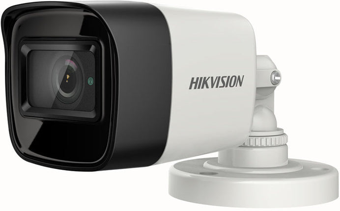 Hikvision DS-2CE16U7T-ITF 8 MP 4K Ultra Low Light Outdoor Mini Bullet Camera, Turbo HD