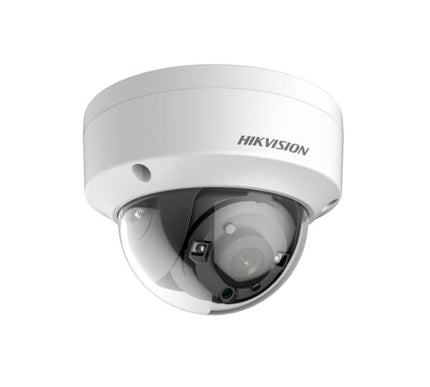 Hikvision DS-2CE57H0T-VPITF, 5MP D/N 20m IR, Vandaal Dome 2.8mm Vaste lens, 4 in 1 video-output