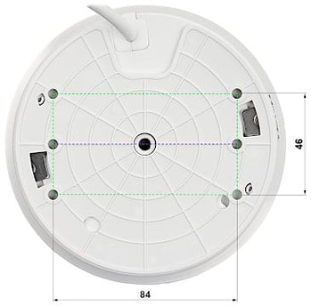 Hikvision DS-2DE2A404IW-DE3, 4MP SD-slot PoE IR-Leds Mini-PTZ Microfoon