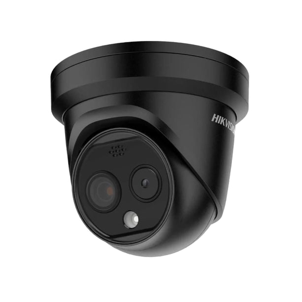 Hikvision DS-2TD1228-2/QA, Thermisch bi-spectrum Dome Camera Zwart