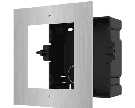 Hikvision DS-KD-ACF1/S Inbouwframe 1 module RVS