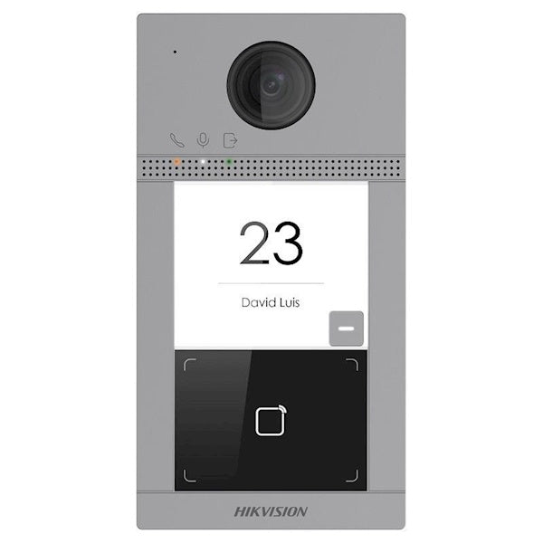 Hikvision DS-KV8113-WME1 Inbouw 1 beldrukker IR verlichting PoE 12v