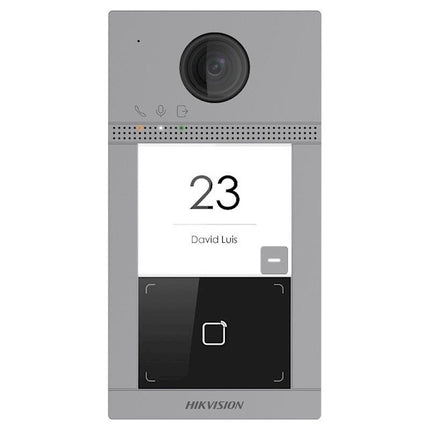Hikvision DS-KV8113-WME1 Inbouw 1 beldrukker IR verlichting PoE 12v