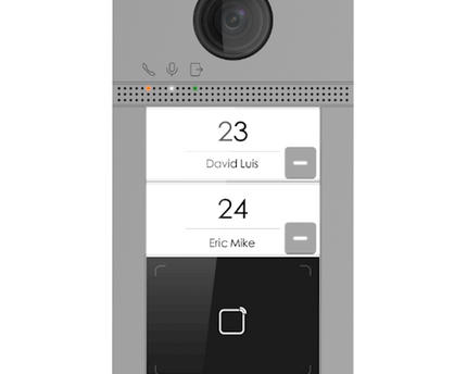 Hikvision DS-KV8213-WME1 Inbouw 2 beldrukkers IR verlichting PoE 12v
