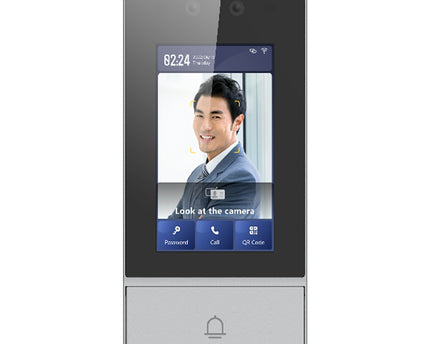 Hikvision DS-KV9503-WBE1, metalen deurstation Face recognition/card/code outdoor, PoE/WiFi
