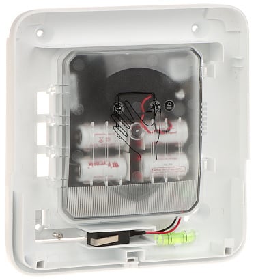 Hikvision DS-PS1-E-WE Buitensirene Rode kap