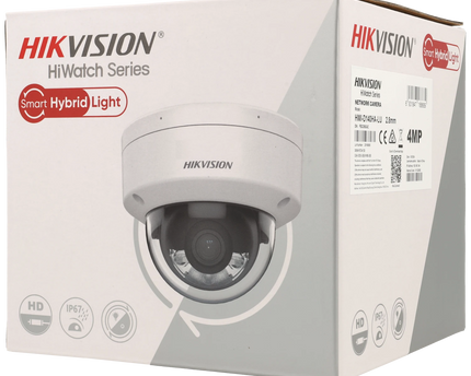 Hikvision HWI-D140HA-LUC, 4Mp 2.8mm, Smart Hybrid Light, PoE