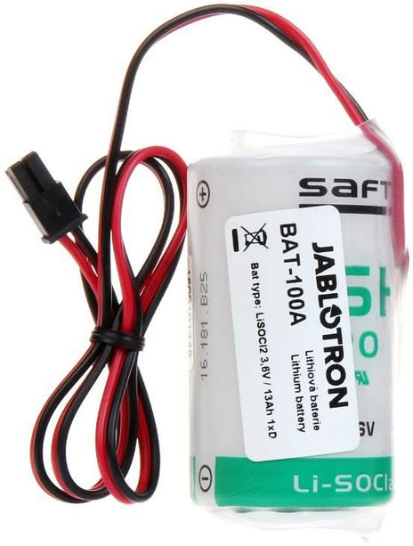 Jablotron Bat-100 Accu t.b.v. JA-163A RB, Lithiumbatterij 3.6V 13Ah 1xD