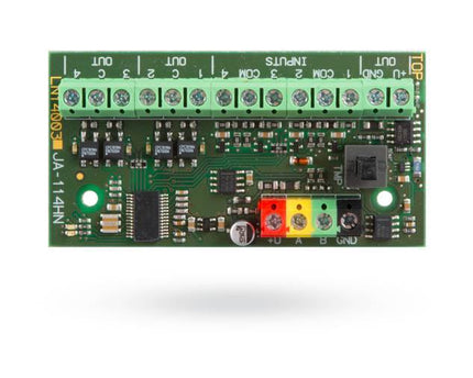 Jablotron JA-114HN BUS aansluitmodule met 4 in- en uitgangen