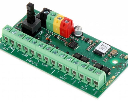 Jablotron JA-114HN BUS aansluitmodule met 4 in- en uitgangen