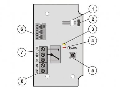 Jablotron JA-151N Draadloze signaal uitgang module PG