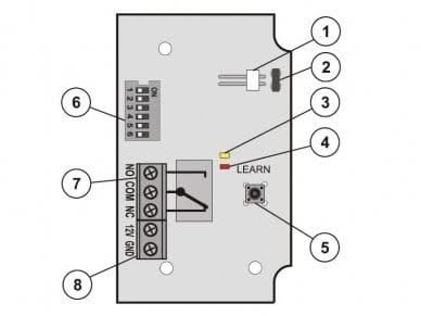 Jablotron JA-151N Draadloze signaal uitgang module PG