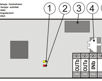Jablotron JA-190X PSTN communicatie module