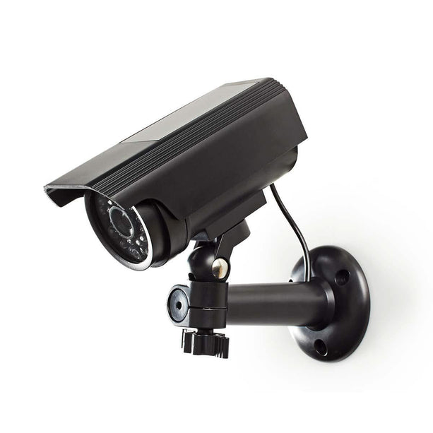 Nedis Dummy beveiligingscamera Bullet IP44 Zwart