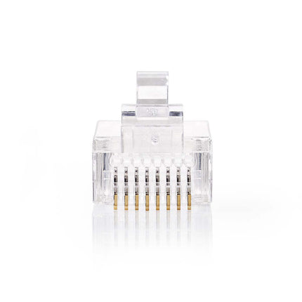 Nedis RJ45 Connector CAT5 UTP Pass Through 10 stuks voor soepele aders (stranded)