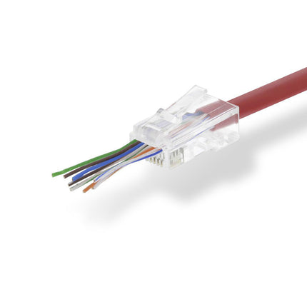 Nedis RJ45 Connector CAT5 UTP Pass Through 10 stuks voor soepele aders (stranded)