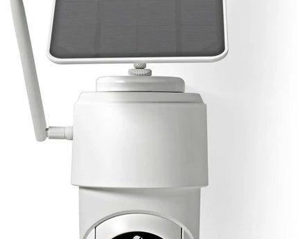 Nedis SmartLife 4G PTZ Camera voor buiten met zonnepaneel en batterij