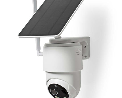 Nedis SmartLife 4G PTZ Camera voor buiten met zonnepaneel en batterij