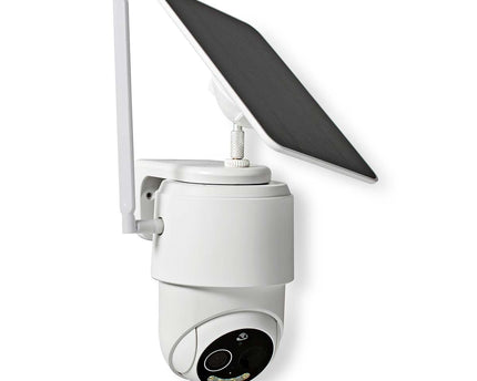 Nedis SmartLife 4G PTZ Camera voor buiten met zonnepaneel en batterij