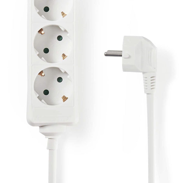Nedis Stekkerdoos met randaarde, 16 A, 6-wegs, 1.5m