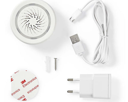 Nedis Wi-Fi smart sirene | Alarm of Gong | 85 dB