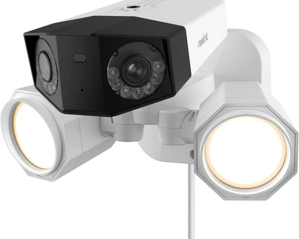Reolink Duo Floodlight WiFi, slimme 4K WiFi Dual-lens camera met schijnwerpers en 180° kijkhoek