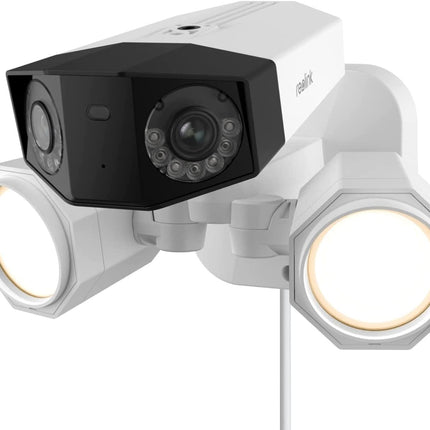 Reolink F750P, slimme 4K PoE Dual-lens camera met schijnwerpers en 180° kijkhoek