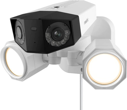 Reolink F750P, slimme 4K PoE Dual-lens camera met schijnwerpers en 180° kijkhoek