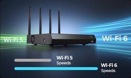 Reolink NVS12W, 12-kanaals WiFi6 Netwerk Video Recorder incl. 2TB HDD