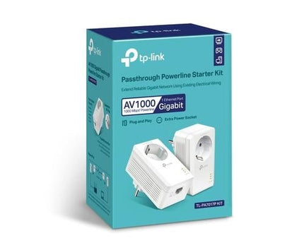 TP-Link Powerline Adapter 1000 Mbps set met contactdoos